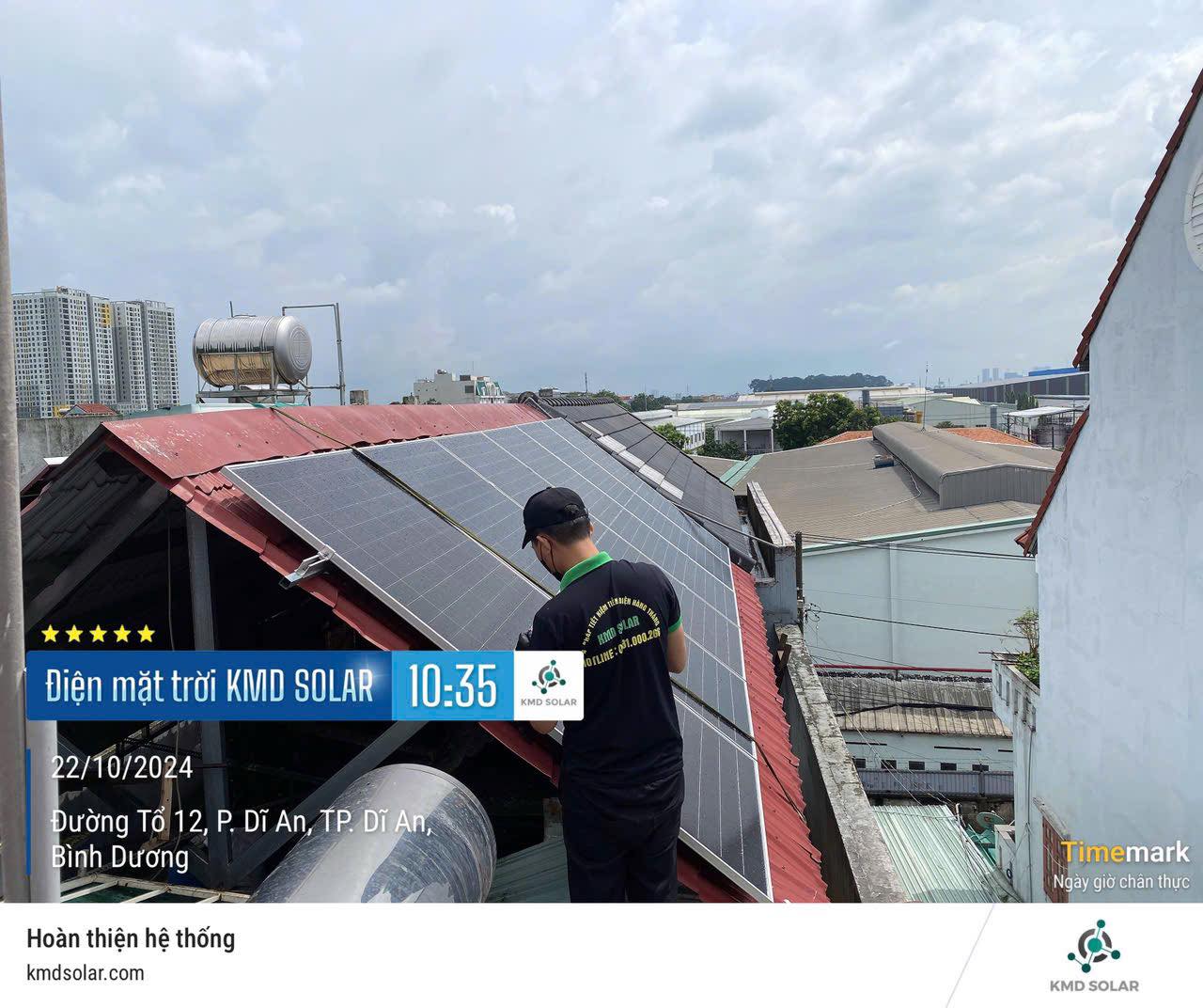 Tính hiệu suất năng lượng mặt trời