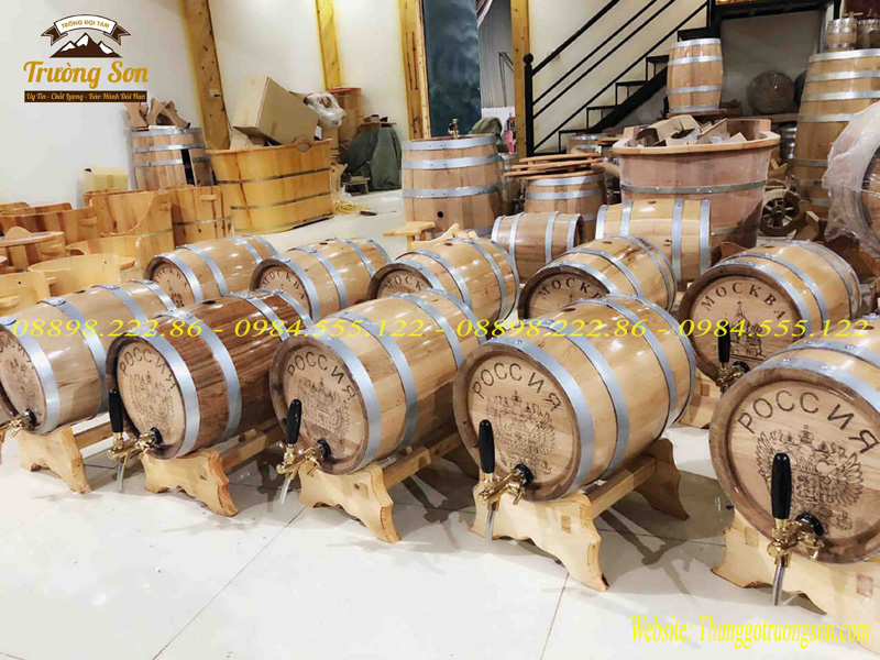 Bom gỗ sồi bảo hành dài hạn