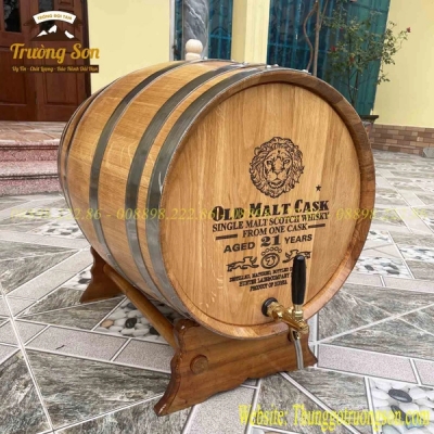 thùng gỗ sồi 150 lít