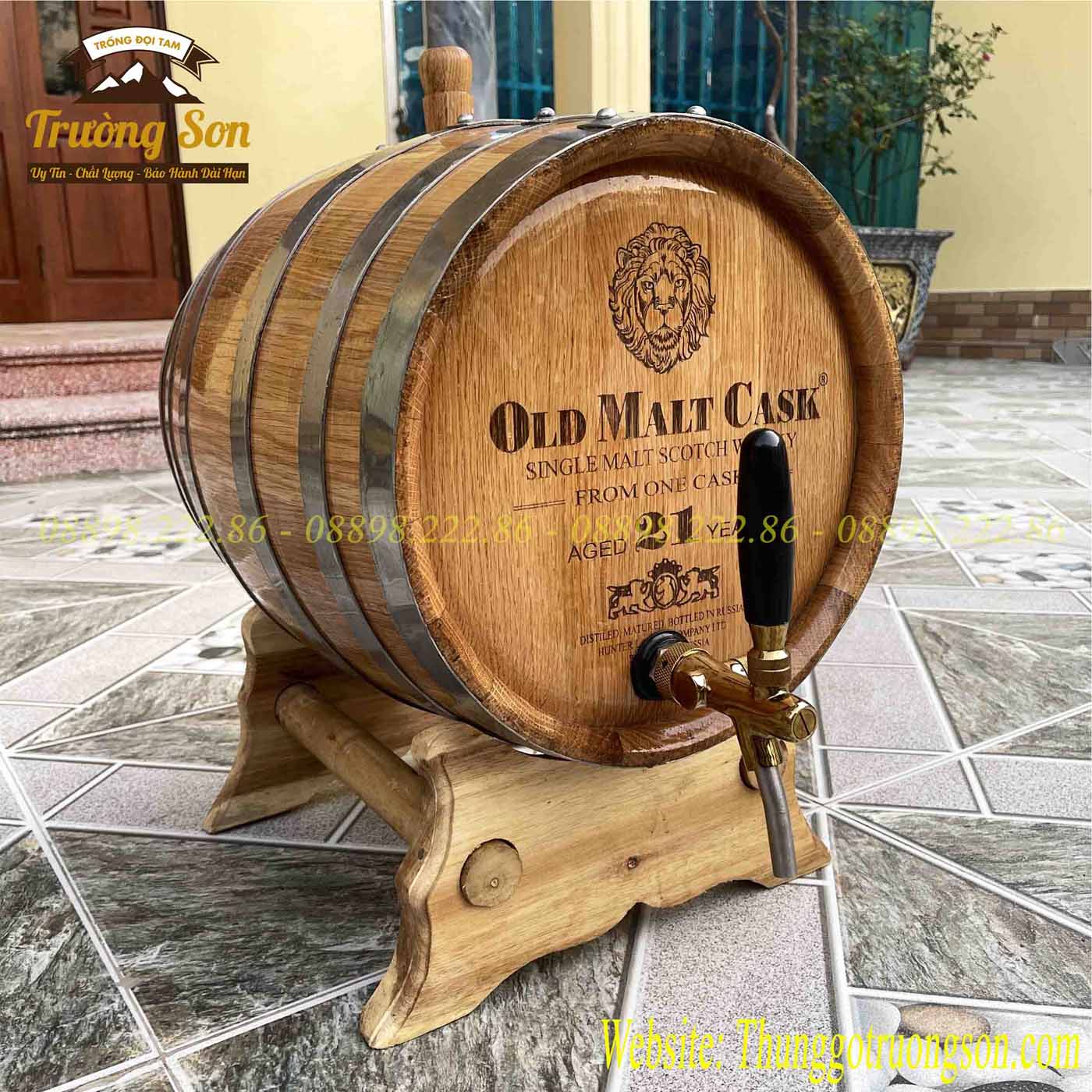 Thùng gỗ sồi tại Hà Nội