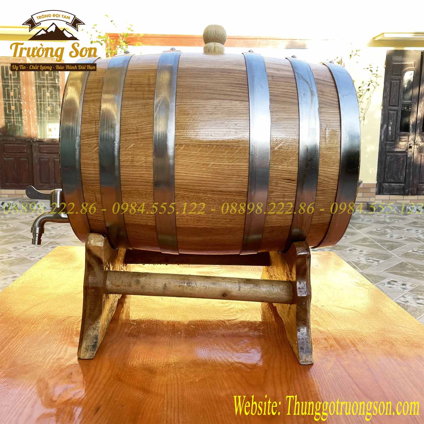 Thùng gỗ sồi 20 lít