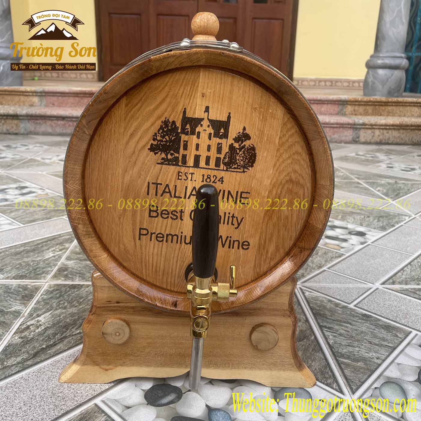 Thùng gỗ sồi 20 lít