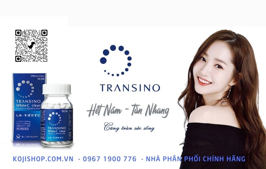 Viên uống trị nám Transino White C Clear trắng da KojiShop