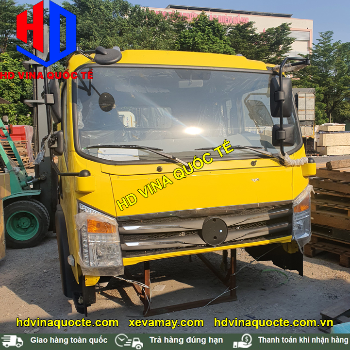 Bán cabin xe tải thùng xe ben Dongfeng Việt Trung