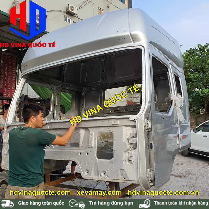 Bán cabin mộc xe Chenglong 507 tải thùng, đầu kéo, xe ben giá tốt