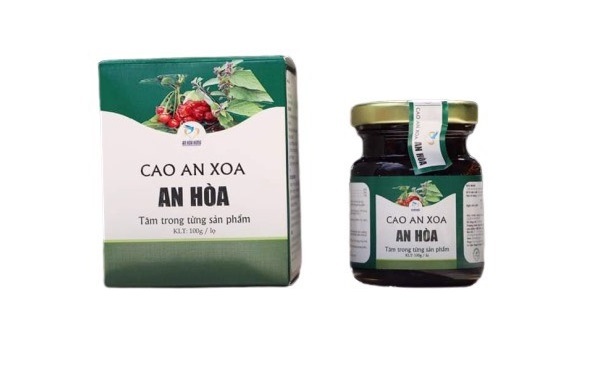 Cao an xoa an hoa chữ bệnh gan