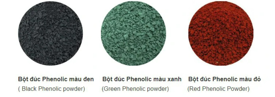 Một số loại bột đúc Phenolic hiện nay