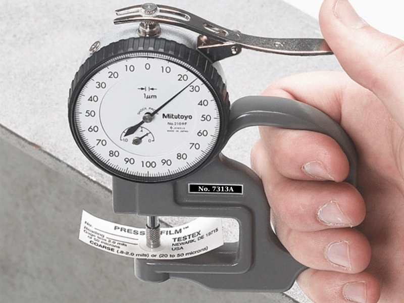  ứng dụng đa dạngcủa đồng hồ đo độ dày Mitutoyo 7313A (0-10mm)