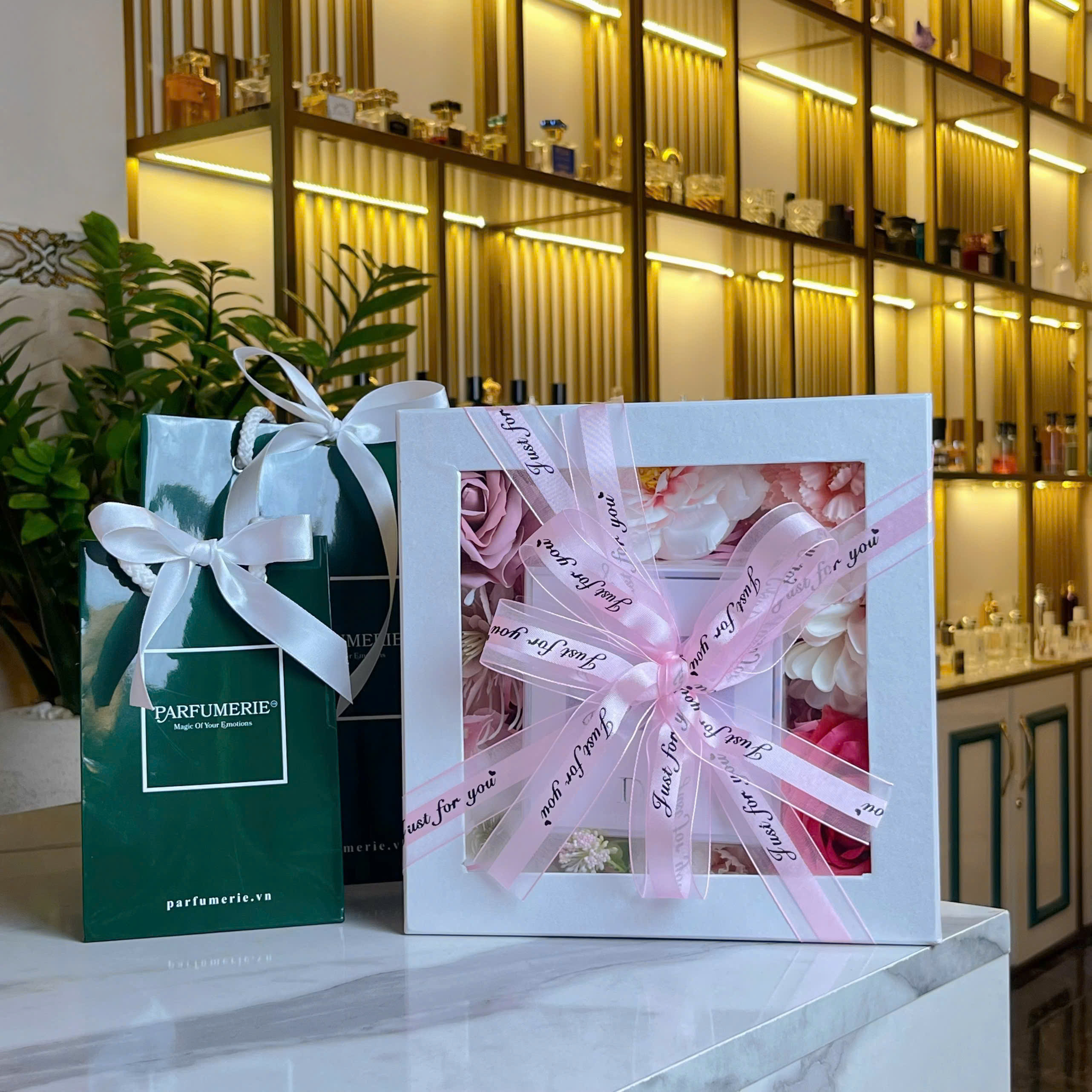 Tại Parfumerie, mỗi món quà đều được chuẩn bị với sự chăm chút và tỉ mỉ