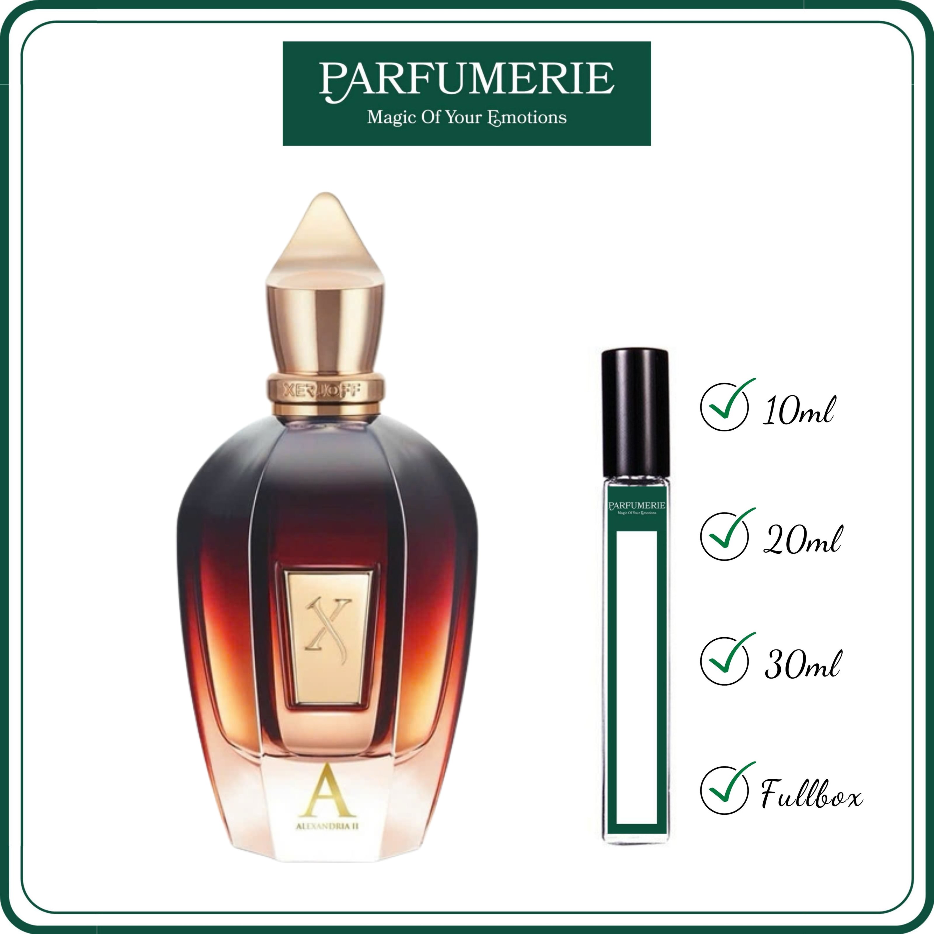 Nước hoa Xerjoff Alexandria II chiết chính hãng