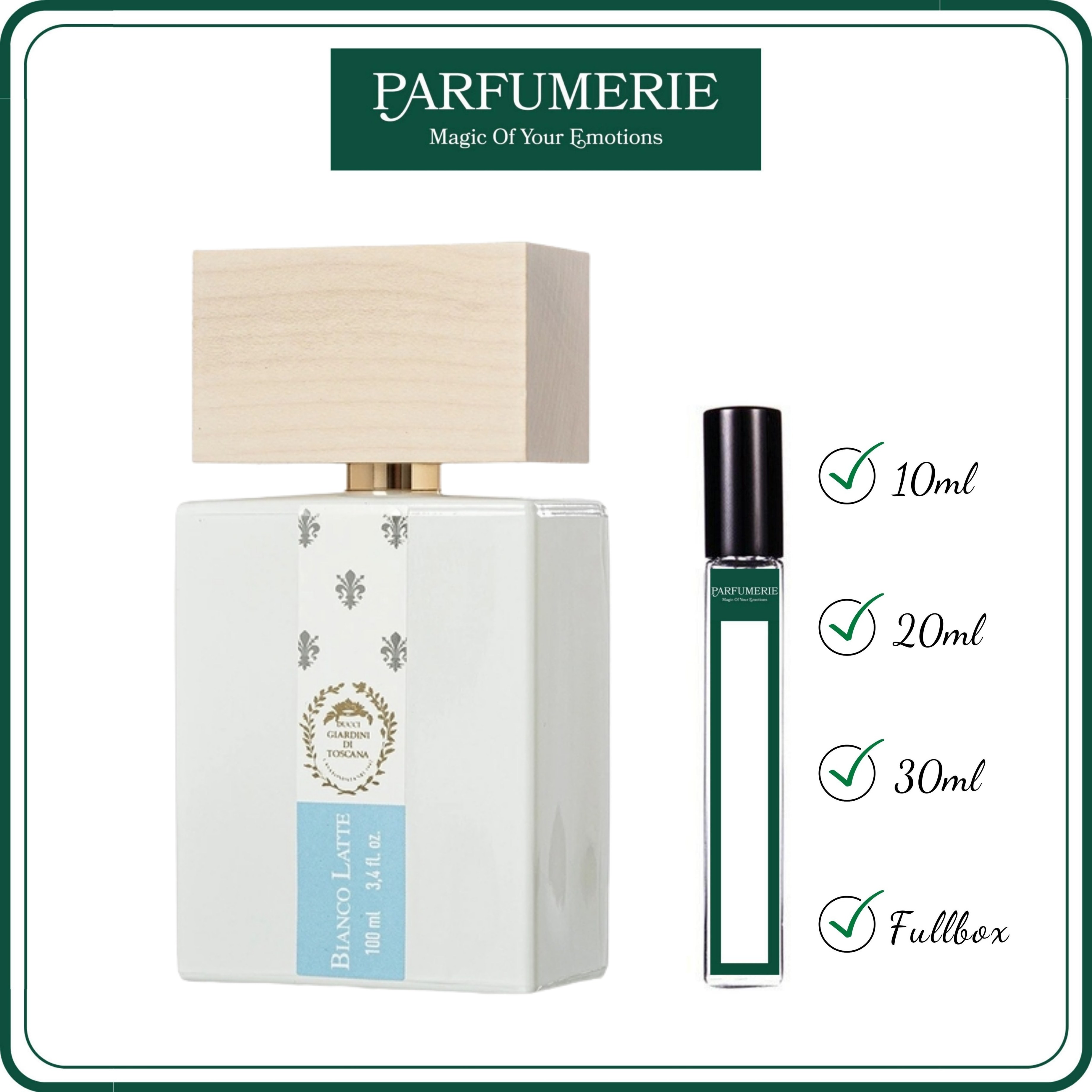 Nước hoa chiết chính hãng Bianco Latte từ Parfumerie