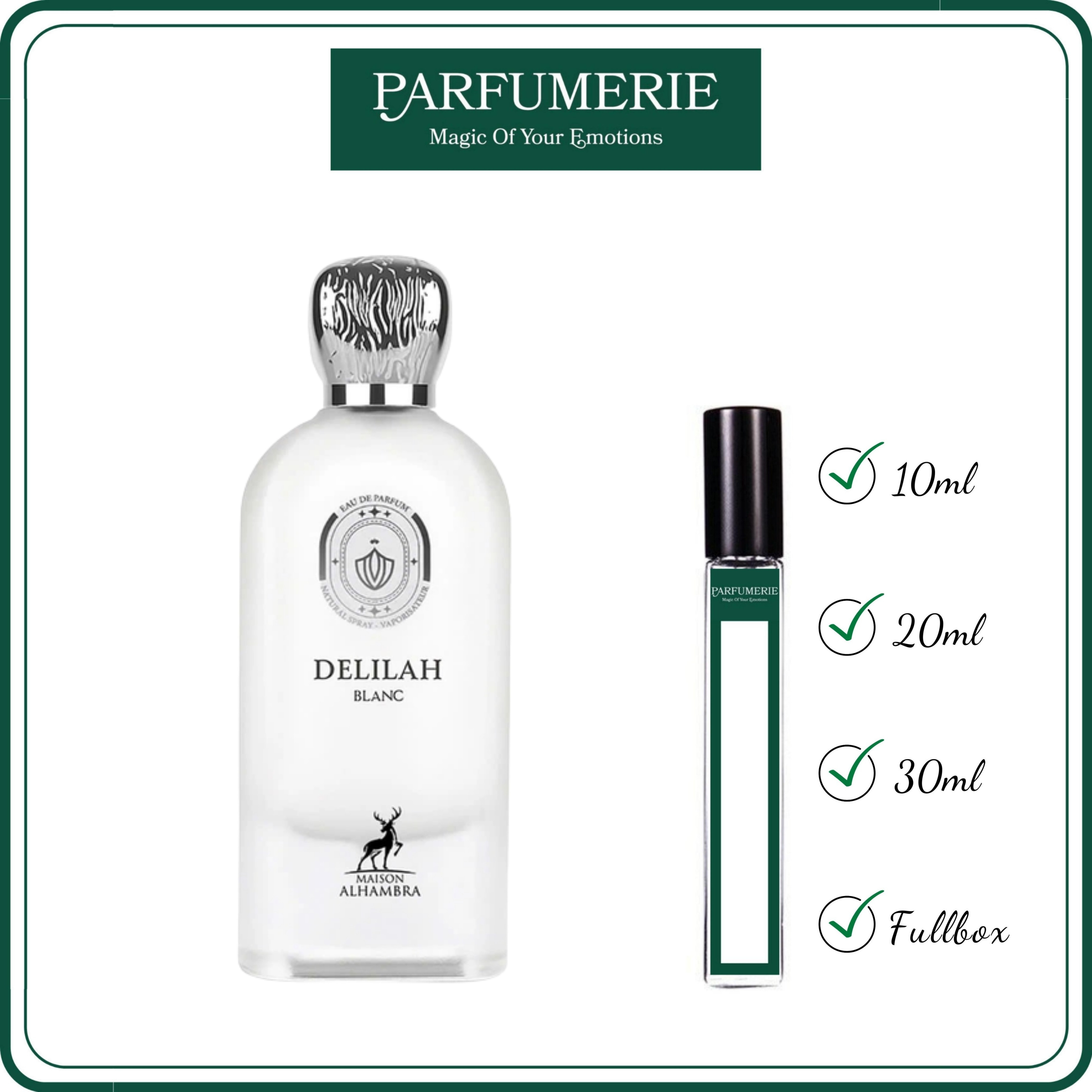 Maison Alhambra Delilah Blanc EDP