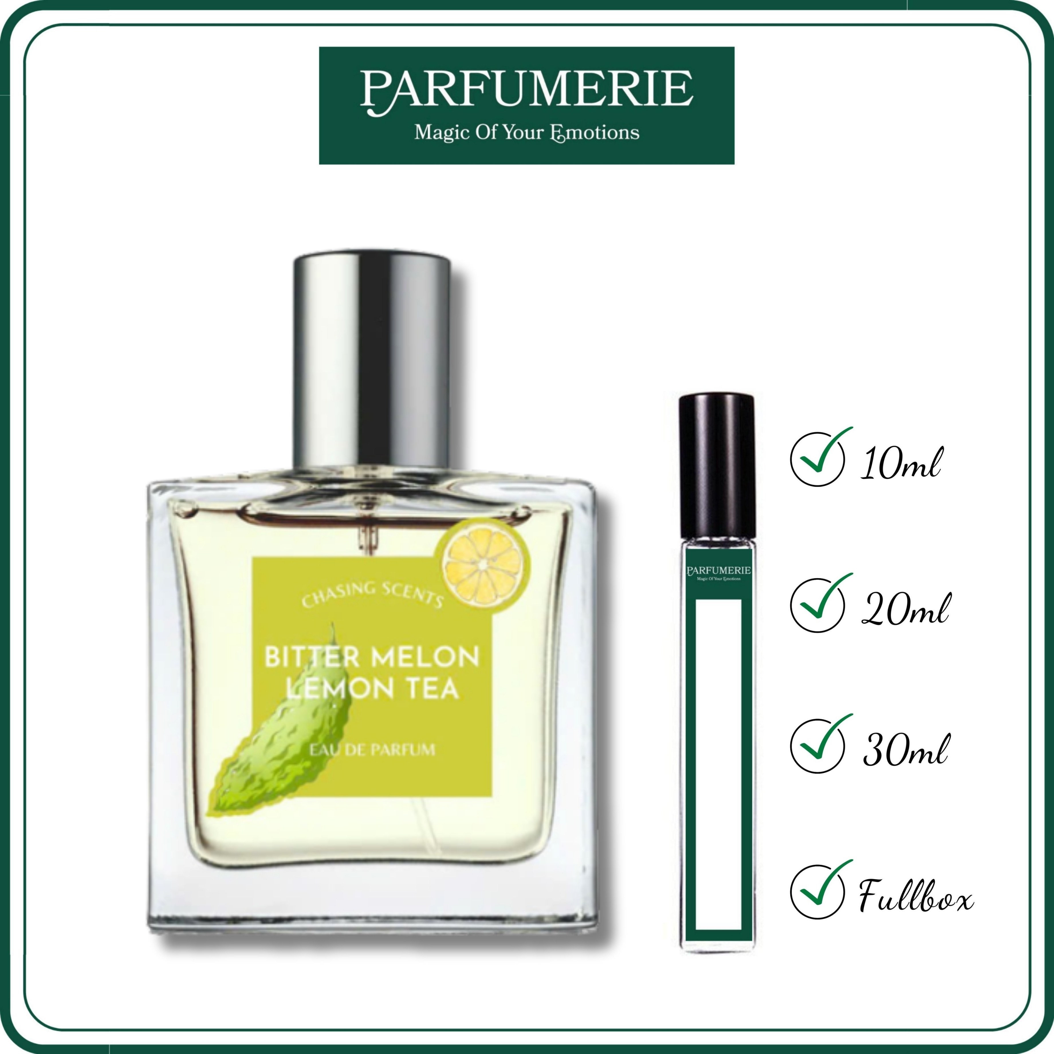 Chasing Scents Bitter Melon Lemon Tea EDP