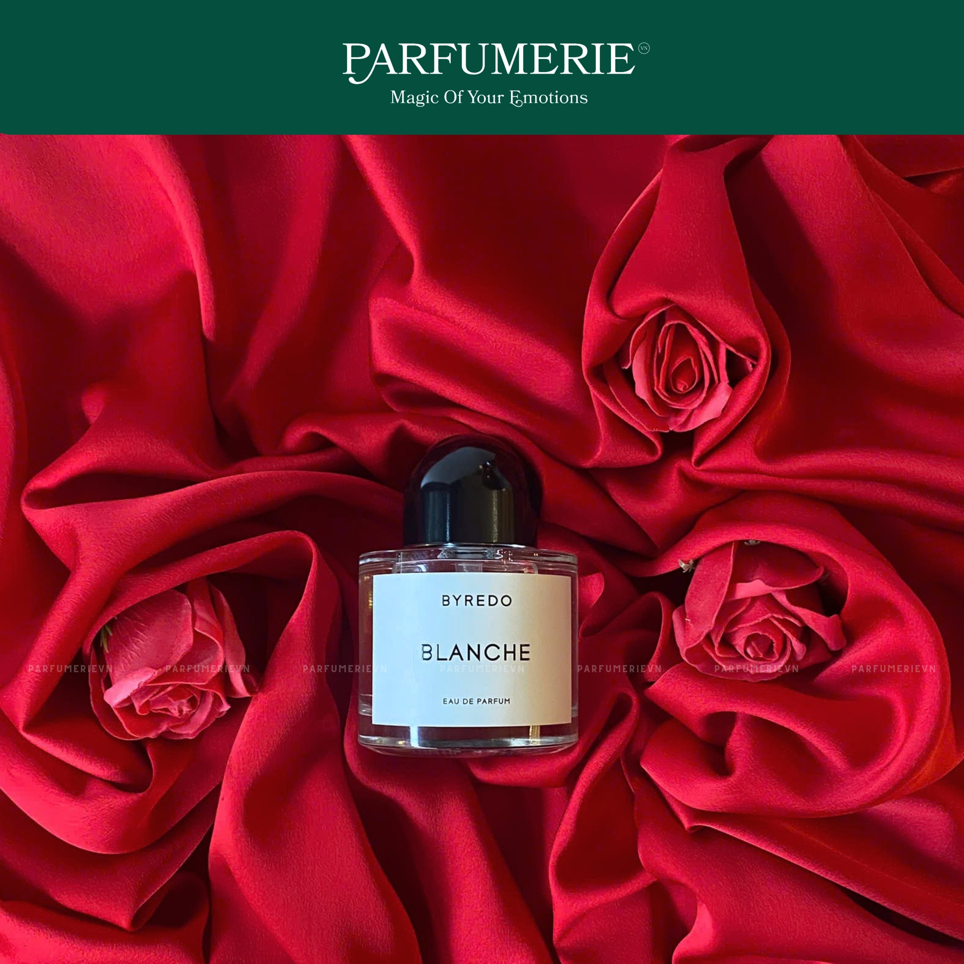 Byredo Blanche EDP - Hương thơm trong veo như tấm vải mới giặt