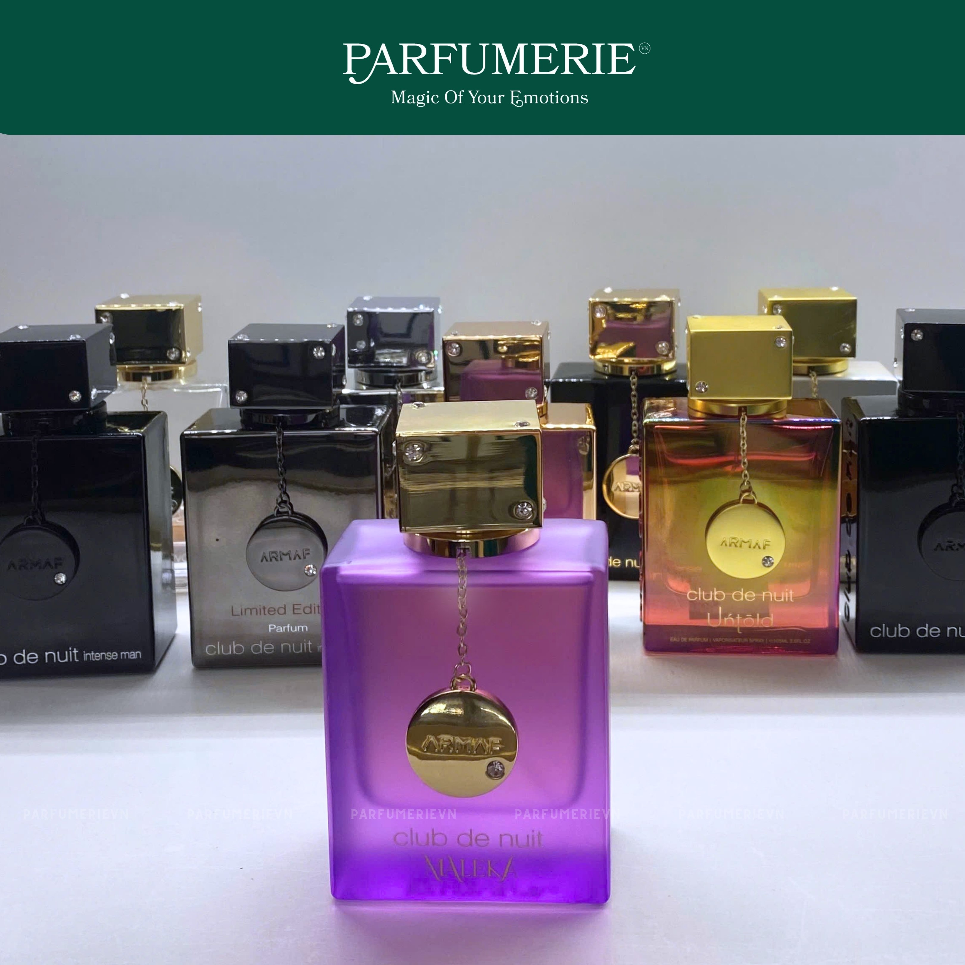 Thiết kế sang trọng như một món trang sức của Armaf Club De Nuit Maleka EDP