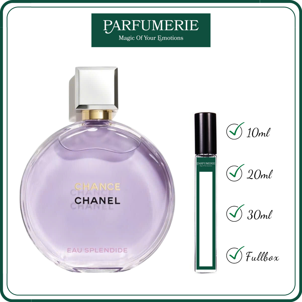 Nước hoa chiết Chanel Chance Eau Splendide chính hãng từ Parfumerie