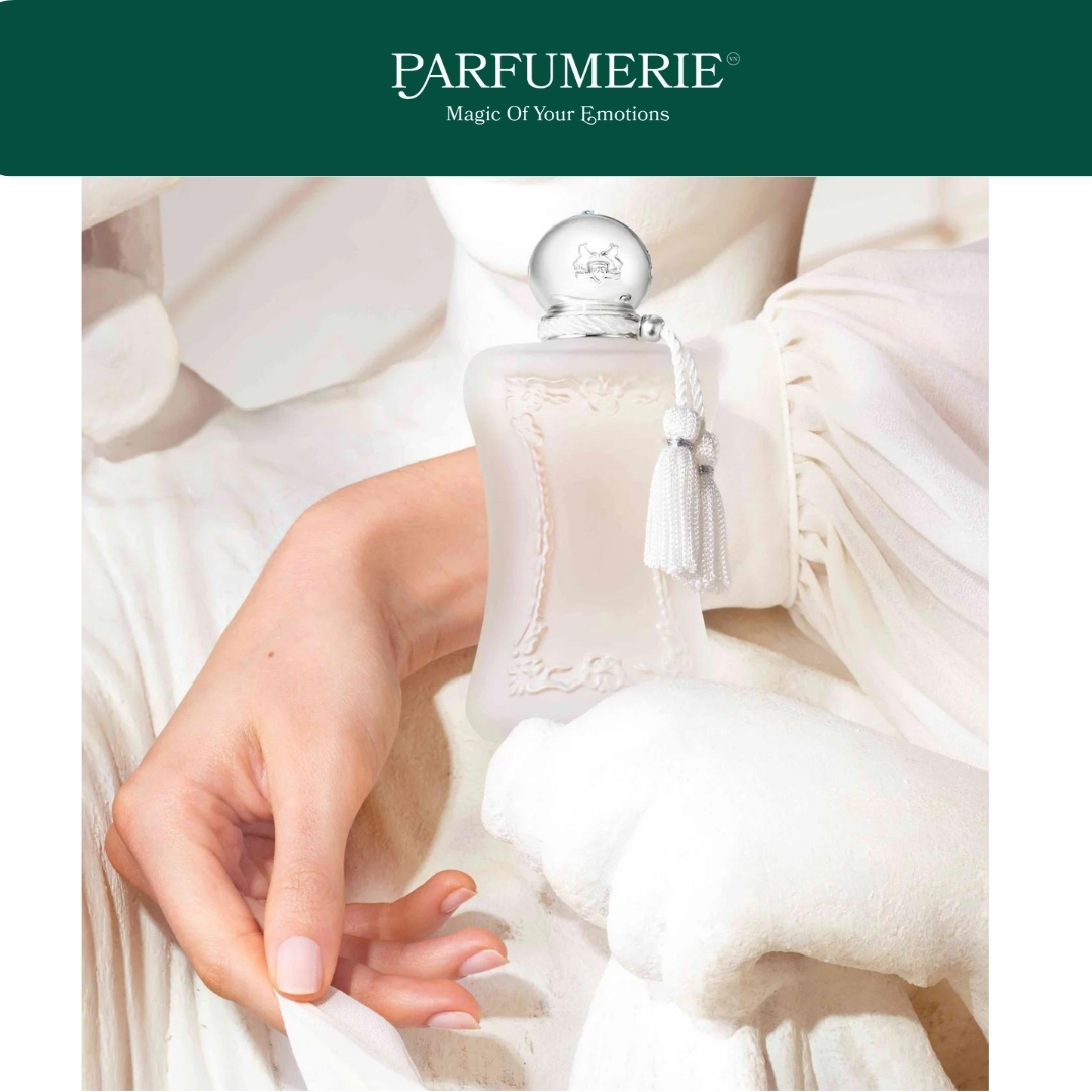 Nước hoa nữ Parfums De Marly Valaya EDP như gợi lên làn da sự vuốt ve bởi một tấm màn cotton