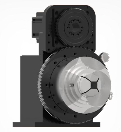 bộ phận trục chính của máy cắt ống 3d