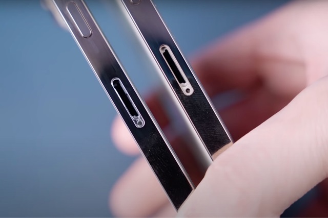 cắt cnc khe sim iphone 14