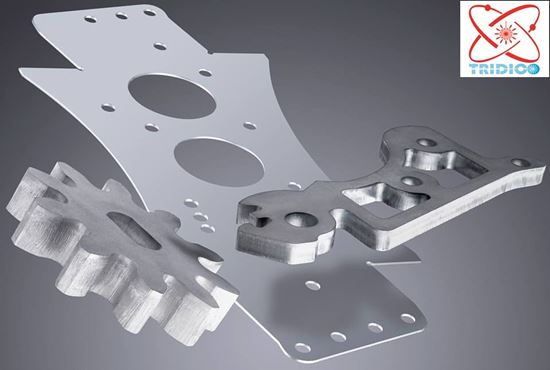 cắt tấm inox gia công bằng máy fiber
