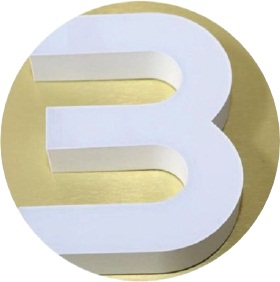 chữ nổi quảng cáo