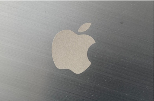 khắc laser logo apple
