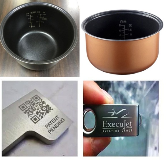 mẫu khắc laser bên trong nồi cơm điện