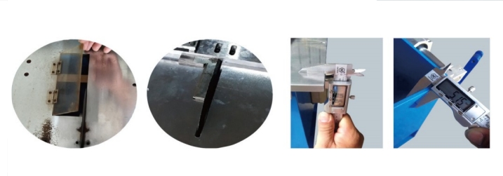 máy cắt và mai thước thép