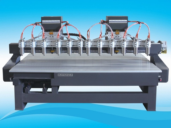 máy điêu khắc cnc nhiều đầu