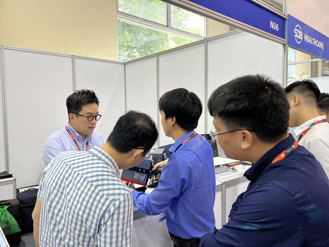 tridico laser tại triển lãm VME 2023 tại Hà Nội