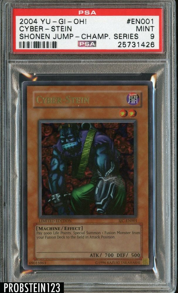 2004 Shonen Jump Championship Cyber-Stein PSA 10 