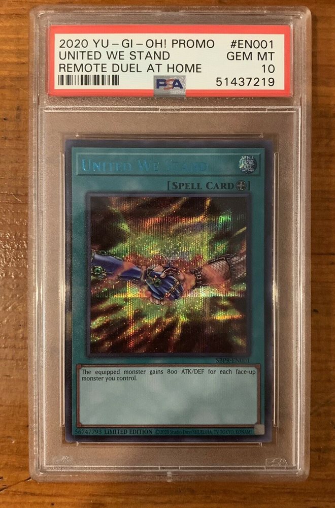 2020 United We Stand Blue Secret Rare Promo PSA 10