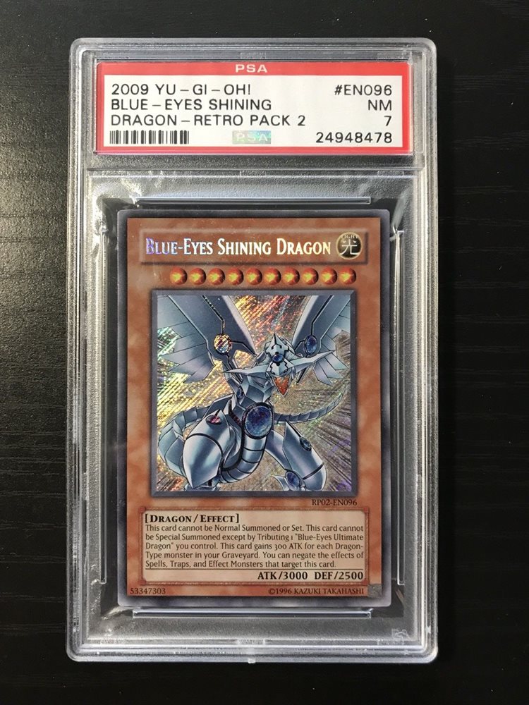 2009 Blue Eyes Shining Dragon Retro Pack 2 PSA 10