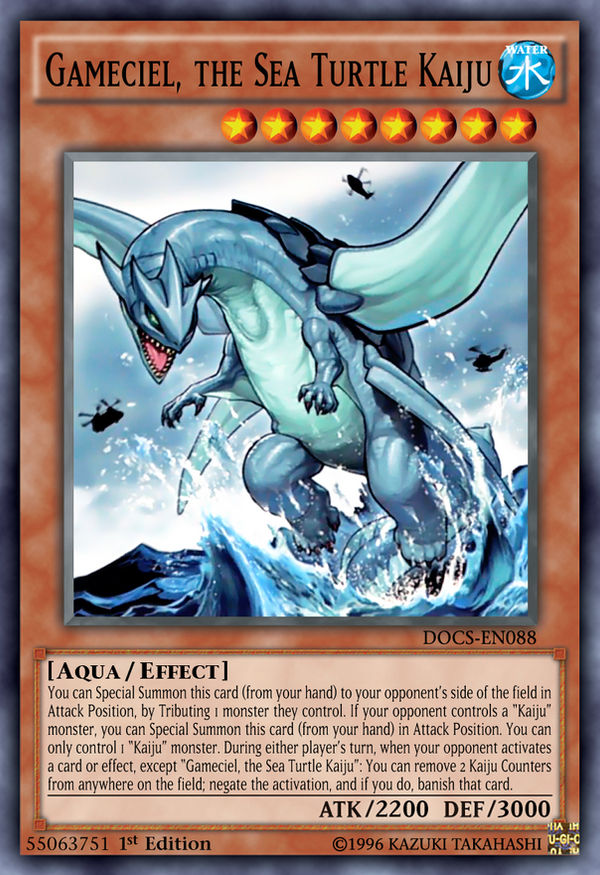 Gameciel, the Sea Turtle Kaiju