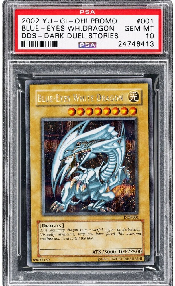 2002 Dark Duel Stories Blue-Eyes White Dragon PSA 10