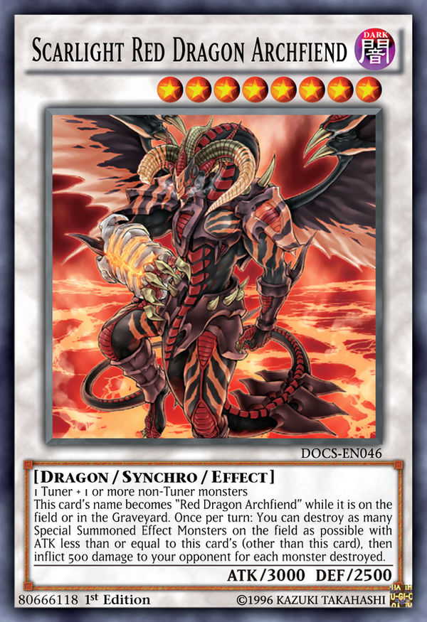 scarlight red dragon ảchfiend