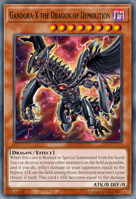 Gandora-X The Dragon of Demolition OCG