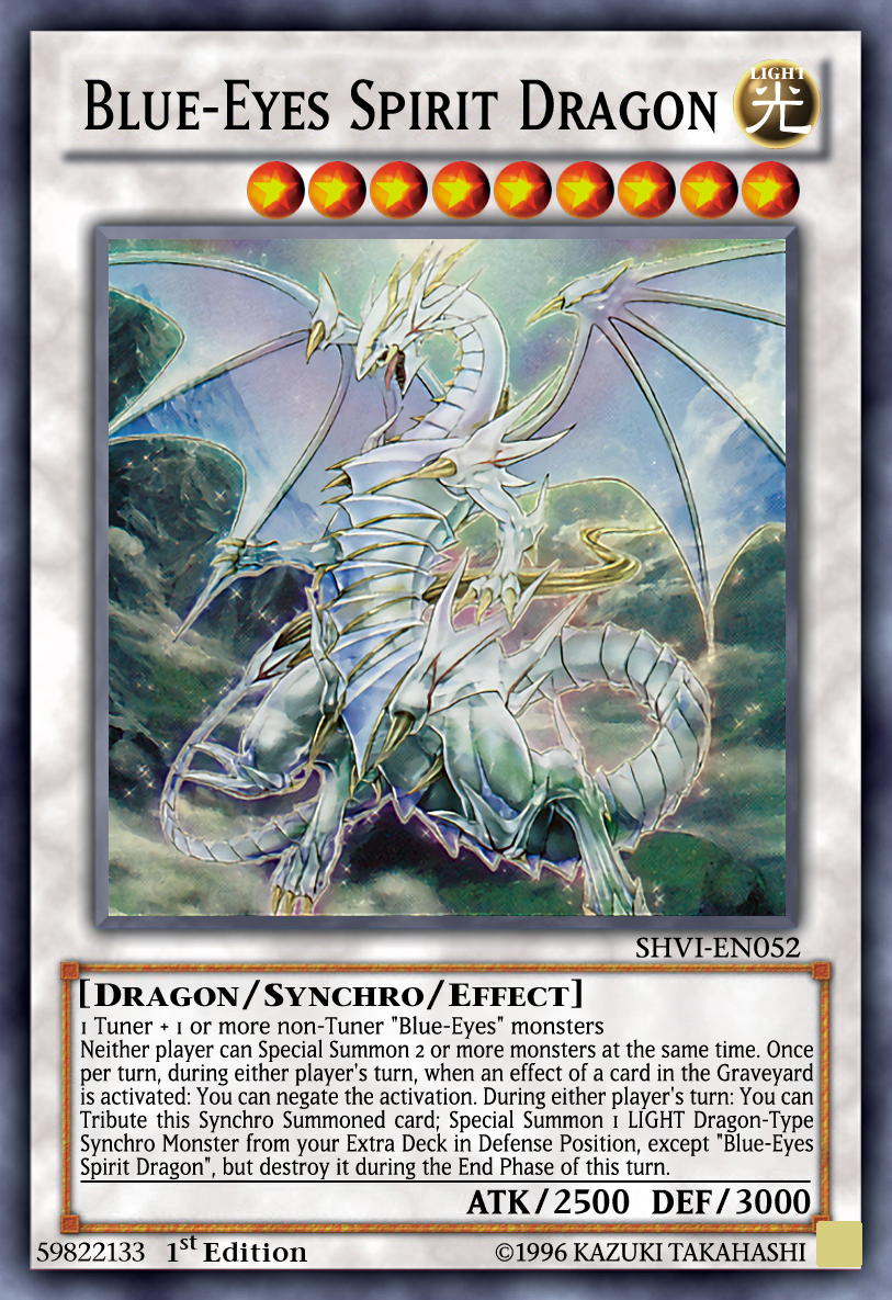 Blue-Eyes Spirit Dragon