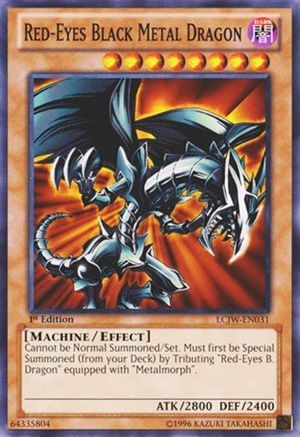 Red-Eyes Black Metal Dragon