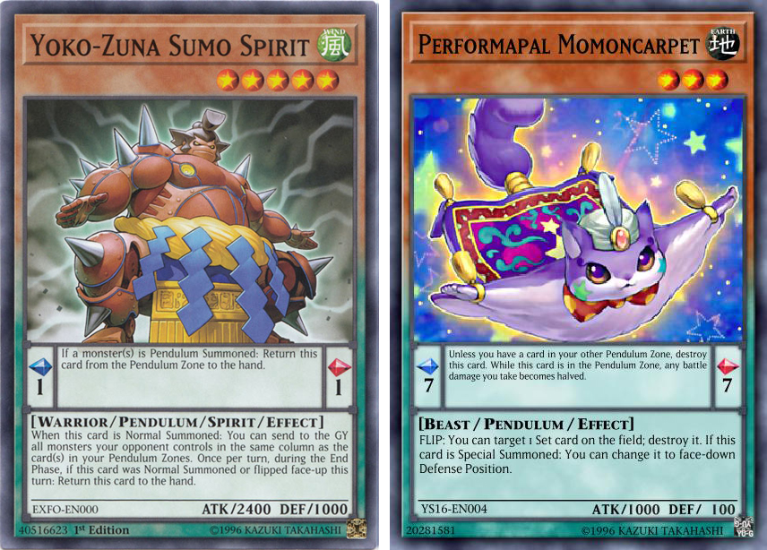 Spirit và Flip Pendulum Monsters Yugioh