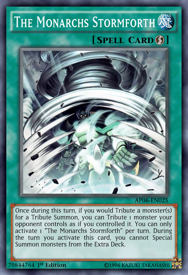 The Monarchs Stormforth Yugioh