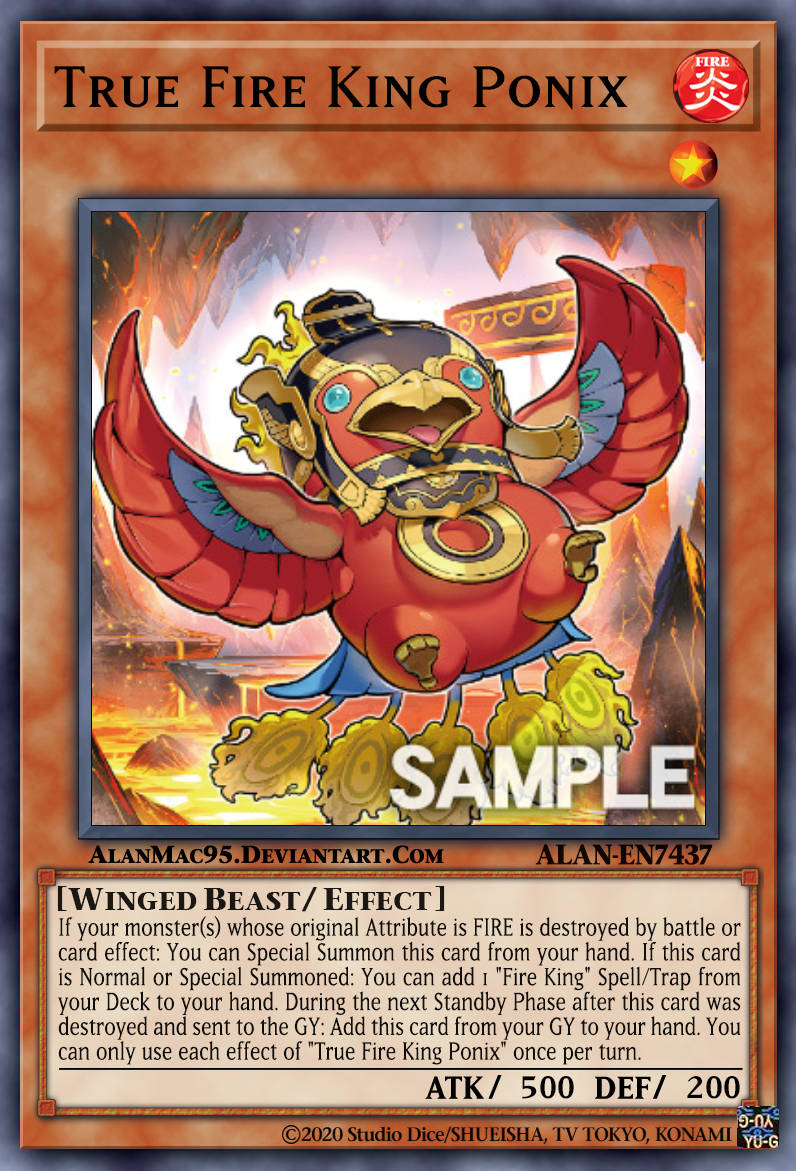 Legendary Fire King Ponix