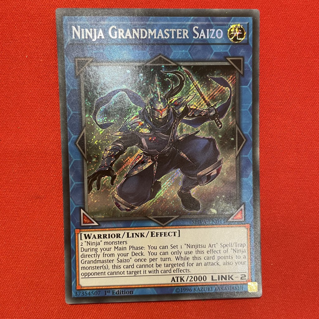 [JP][Thẻ Bài Yugioh Chính Hãng] Ninja Grandmaster Saizo