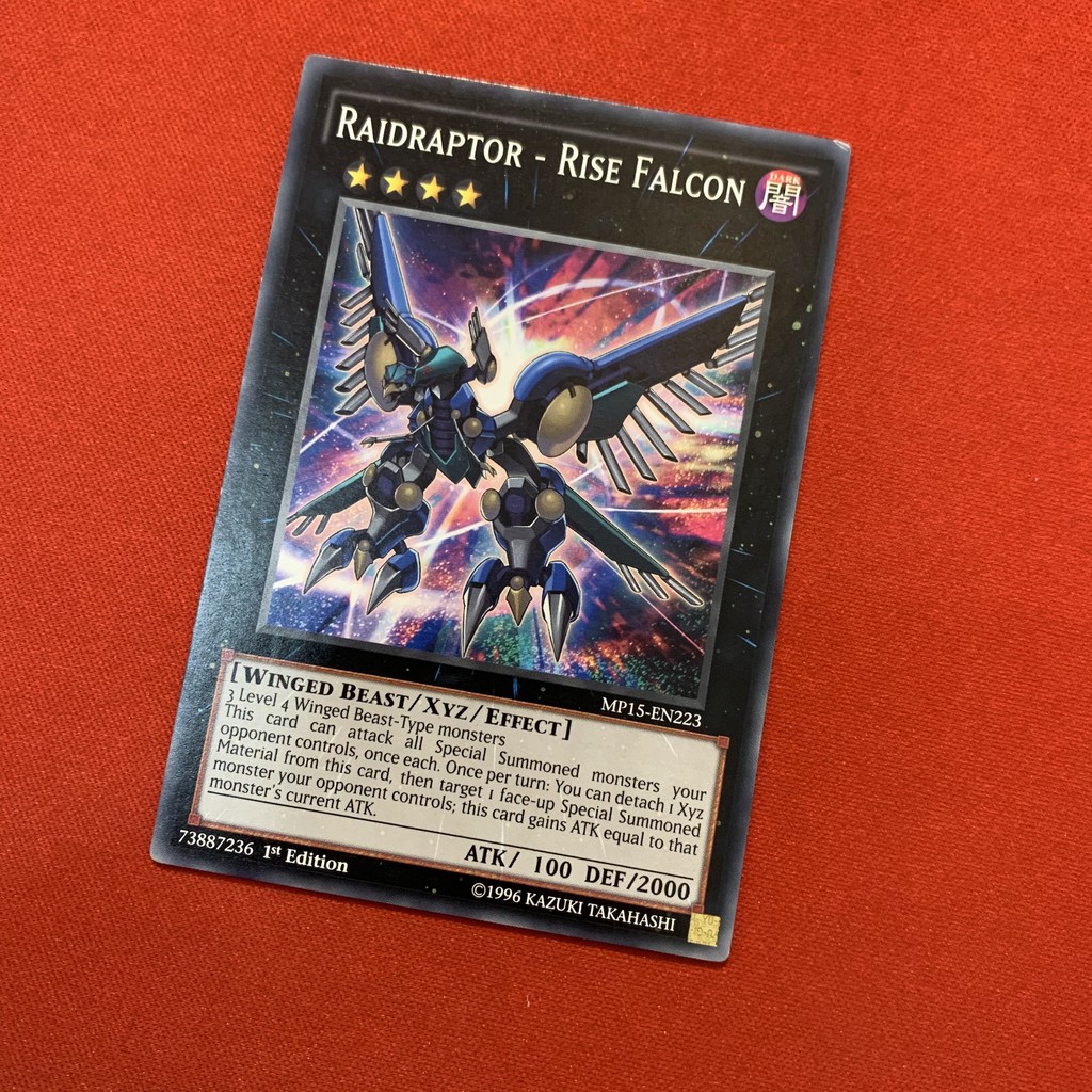 [Thẻ Bài Yugioh Chính Hãng] Raidraptor - Rise Falcon