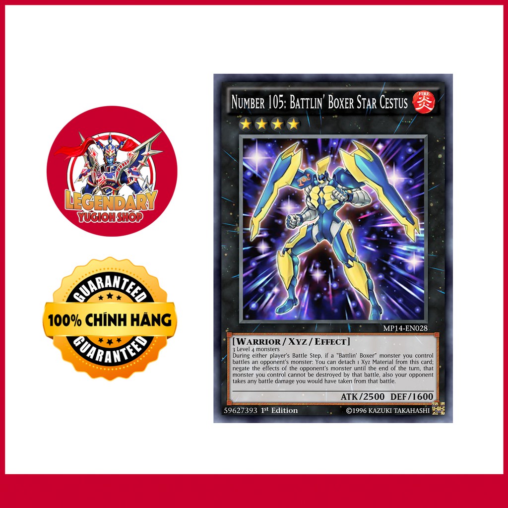 Number 105: Battlin' Boxer Star Cestus