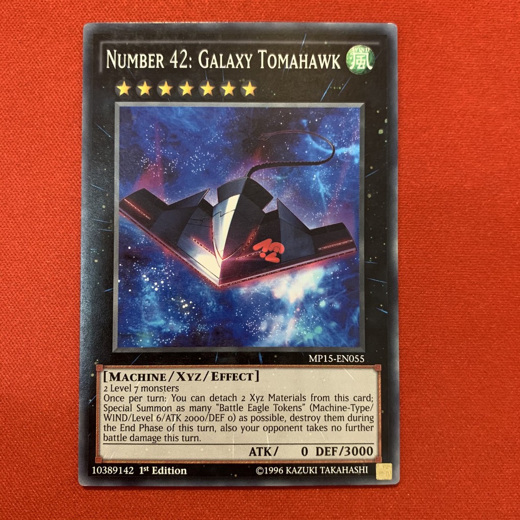 [JP][Thẻ Bài Yugioh Chính Hãng] Number 42: Galaxy Tomahawk