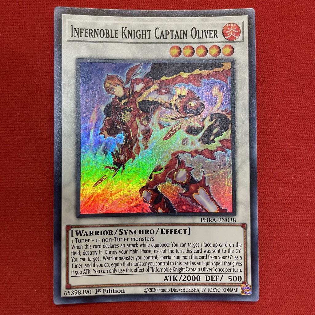 [EN][Thẻ Bài Yugioh Chính Hãng] Infernoble Knight Captain Oliver