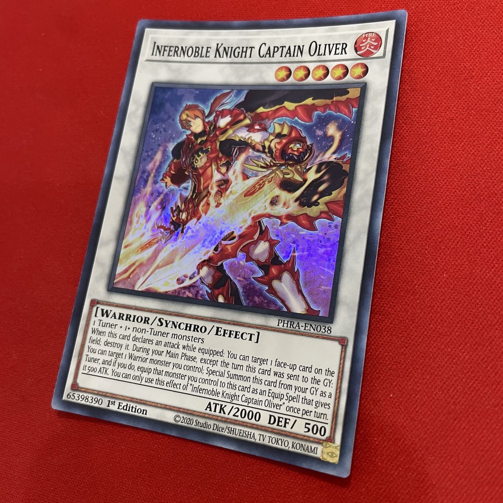 [EN][Thẻ Bài Yugioh Chính Hãng] Infernoble Knight Captain Oliver