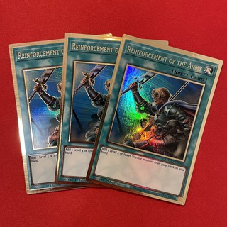 [EN-JP][Thẻ Bài Yugioh Chính Hãng] Reinforcement of the Army