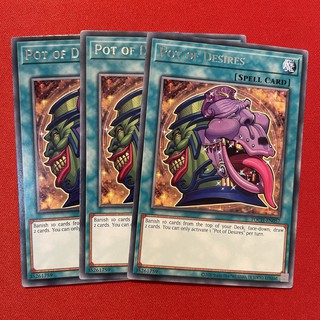 [EN - JP][Thẻ Bài Yugioh Chính Hãng] Pot Of Desires